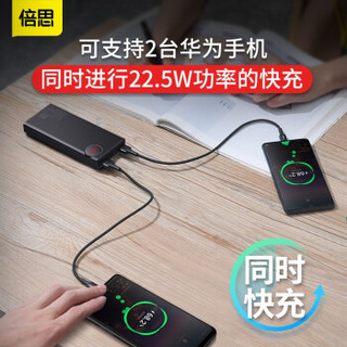 BASEUS 倍思 移动电源 双向快充 45W 20000mAh