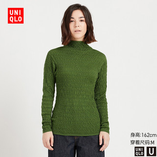 UNIQLO 优衣库 420979 女款美利奴羊毛混纺针织衫