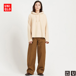 UNIQLO 优衣库 U系列 422279 女士宽腿廓形裤