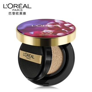 L'OREAL PARIS 巴黎欧莱雅 恒放溢彩持色哑光遮瑕轻垫霜 蜷川实花联名 #N2 14g