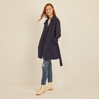 Old Navy 450972A 女装双排扣收腰风衣