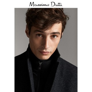 Massimo Dutti 02406162801 男士羊毛混纺大衣