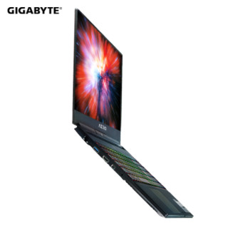 GIGABYTE 技嘉 Aero15 Classic-SA 15.6英寸游戏本（i7-9750H、8GB、512B、GTX1660Ti 、144Hz）