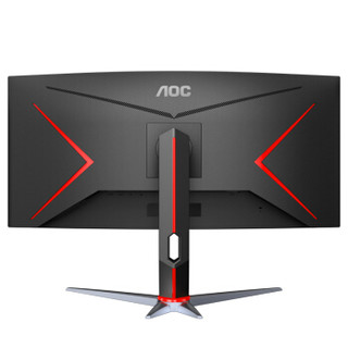 AOC 冠捷 CU34G2X 34英寸 VA 曲面 FreeSync 显示器(3440×1440、144Hz、119%sRGB、HDR10)