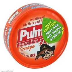 Pulmoll 儿童无糖维生素ACE润喉糖橙子口味