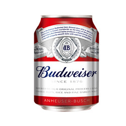 百威（Budweiser） 百威啤酒迷你装255ml*24听 *3件