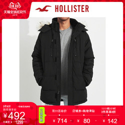 Hollister连帽棉服大衣外套 男 243497-2