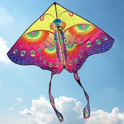 发塞纳风筝儿童卡通造型蝴蝶风筝