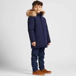 UNIQLO 优衣库 WARM PADDED 418971 儿童保暖大衣