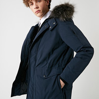 SELECTED 思莱德 418412A35 男士中长款羽绒服