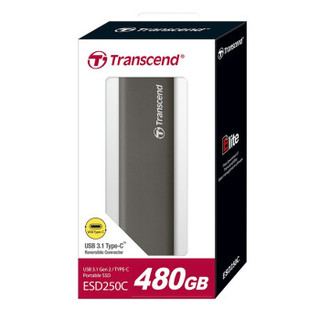 Transcend 创见 ESD250C Type-C 固态移动硬盘