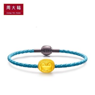 CHOW TAI FOOK 周大福 R19200 可爱狮子足金转运珠吊坠