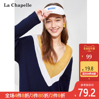 La Chapelle 拉夏贝尔 1T000630 女士中长款针织衫