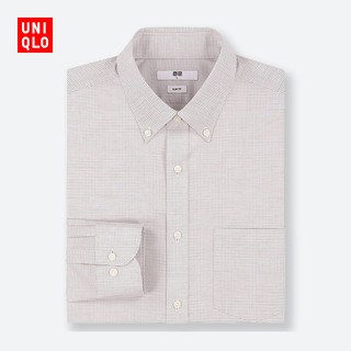 UNIQLO 优衣库 421153 男士修身格子衬衫