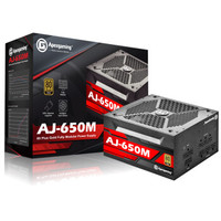 Apexgaming AJ-650M 额定650W 80PLUS金牌全模组电源