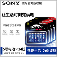 SONY 索尼 五号 碱性电池 24节