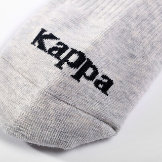 Kappa 卡帕 KP8W15 男士运动短袜 3双 黑/浅灰/深灰