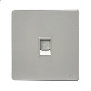 正泰（CHNT）NEW2-C20100一联电视终端插座 墙壁插座 （3个装） /件 可定制