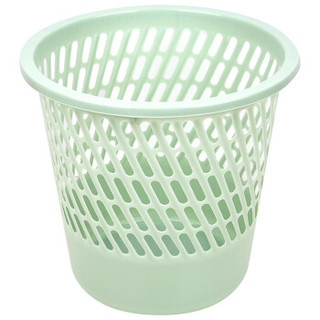 vivian 斜形卫生桶 垃圾桶 办公家用纸篓 颜色随机 垃圾分类 WWA-1108