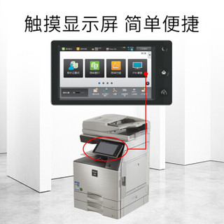 夏普（SHARP）SF-S501D A3黑白数码复合机（双面自动输稿器+双纸盒）数码复印机一体机 免费安装售后