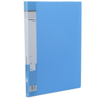 三木(SUNWOOD) 40页标准型资料册大包装72个/箱   蓝色 F40AK