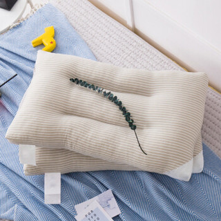 九洲鹿 枕芯家纺 日式立体枕头可水洗棉枕头单人学生成人一个装