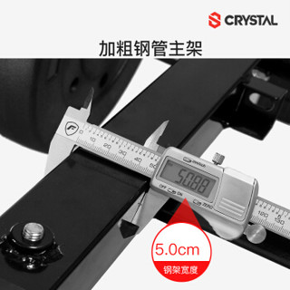 水晶 CRYSTAL SJ7850 卧推架深蹲架杠铃套装家用举重床哑铃架