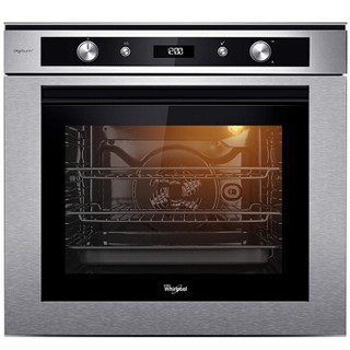 惠而浦（Whirlpool ）AKZM6540嵌入式烤箱意大利不锈钢进口家用73升大容量多功能电烤箱