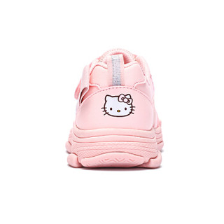 HELLOKITTY 童鞋女童运动鞋 女孩运动跑鞋公主休闲鞋 K953A3806粉色30