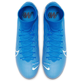 耐克NIKE 男女同款 足球鞋 C罗 多种场地 SUPERFLY 7 ACADEMY FG/MG 运动鞋 AT7946-414蓝色42码
