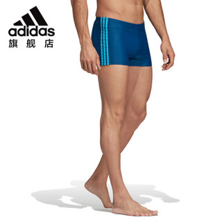 阿迪达斯 adidas 男士平角泳裤 速干舒适抗氯泳衣 DP7535 2XL