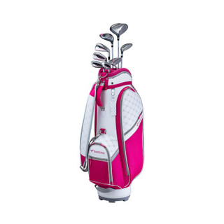 普利司通Bridgestone高尔夫球杆女 Tourstage CL 8支装女士初级高尔夫套杆 粉色
