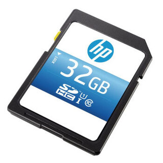 惠普（HP）32G SD存储卡 SD210 U1 C10 高速升级版 读速可达90MB/S 专业版 高品质拍摄高清视频