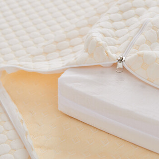 一默天然乳胶床垫进口天然乳胶 乳胶床垫乳胶含量90%以上 双人乳胶床垫180*200*5cm