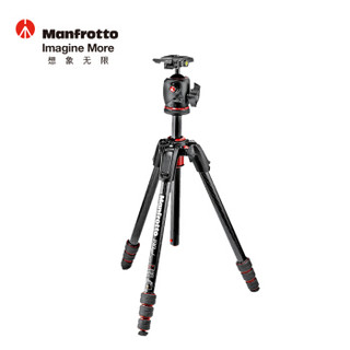 Manfrotto 曼富图 MK190GOC4-BHX单反相机4节碳纤维三脚架云台套装 新品