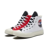 CONVERSE 匡威 Chuck 70 Logo Play 潮流印花帆布鞋 166747C