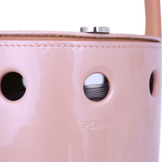 Perrin Paris SEAU 系列 漆皮水桶包 浅澄色
