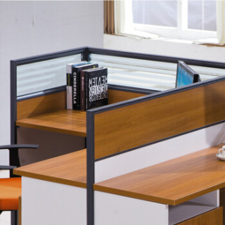 商品卡奈登 企业办公电脑桌 职员办公台员工桌 屏风卡座组合 隔断卡桌