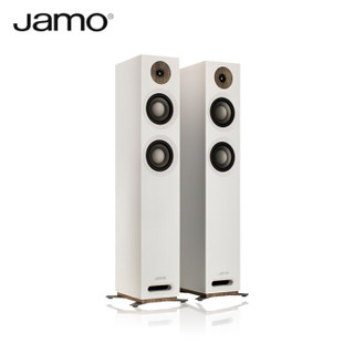 尊宝（Jamo）S 807 音响 音箱 studio系列 2.0声道木质无源家庭影院落地式HIFI音响（白色）
