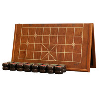 御圣 中国象棋套装5分黑紫檀木象棋木质折叠式中国象棋