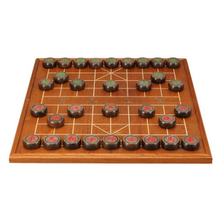 御圣 中国象棋套装5分黑紫檀木象棋木质折叠式中国象棋
