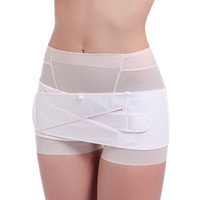 犬印本铺 骨盆带产后骨盆带提臀菱形束臀盆骨带（越南代工）粉色_XL码