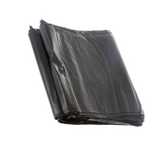 南 ST-3 手提垃圾袋40x65cm 50个一叠 大号手提一次性加厚垃圾袋 背心式黑色垃圾袋