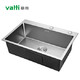 VATTI 华帝 304不锈钢手工加厚水槽洗碗池 大容量单槽洗菜盆 裸槽092106-L
