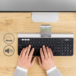 Logitech 罗技 K780 多设备蓝牙键盘 + MX Anywhere2 蓝牙无线鼠标