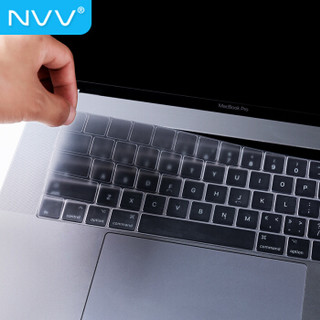 NVV 苹果笔记本MacBook Pro键盘膜 新款13/15英寸touch bar型号超薄透光保护贴膜KA-4