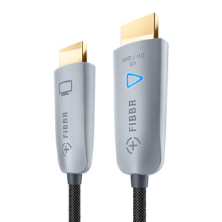 菲伯尔（FIBBR）U系列 HDMI光纤数字高清连接线 支持电视/投影机/PS4/3D/家装布线 40米