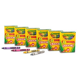 Crayola 绘儿乐 儿童绘画蜡笔 24色 6盒装 *3件