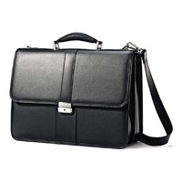 Samsonite 新秀丽 Leather Flapover Case 公文包