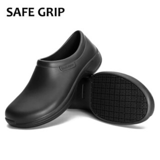 SAFE GRIP JZWS-32 专业防滑厨师鞋耐油防水超轻男女通用 黑色 38